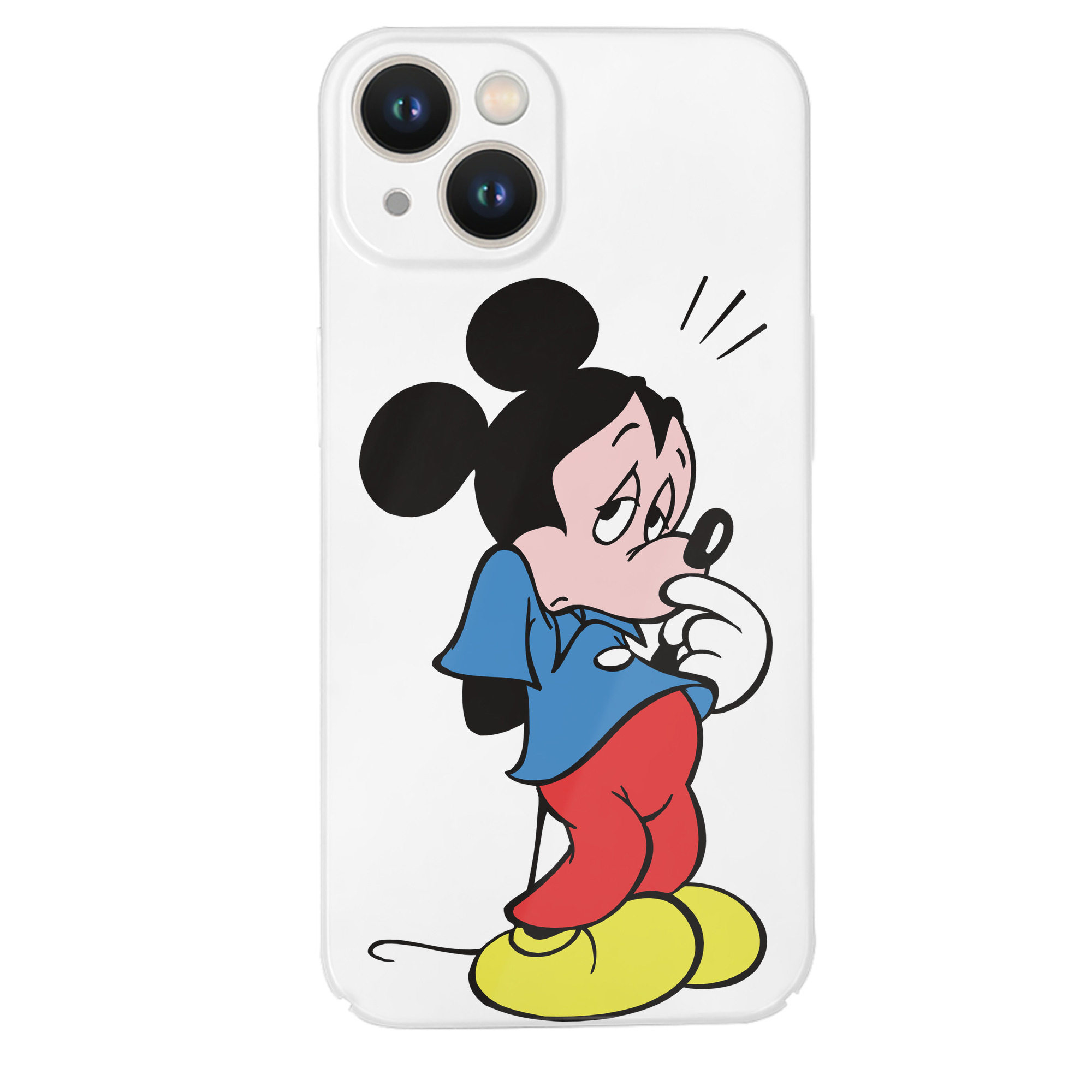 （画像用） ミッキーマウス Mickey Mouse 【iPhone 14シリーズ対応】ハードケース